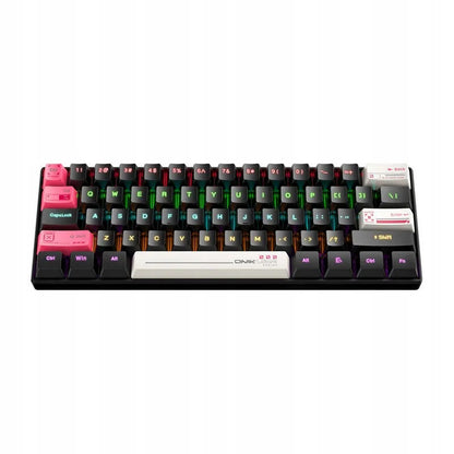 ONIKUMA G55 QWERTY mechaninė klaviatūra kompiuteriui su apšvietimu ir „anti-ghosting“ funkcija