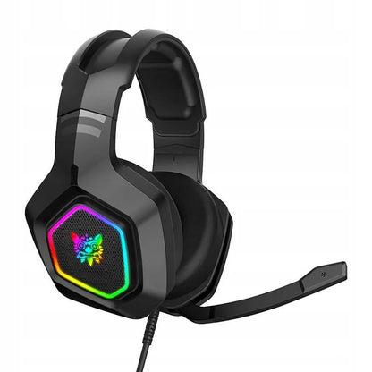 ONIKUMA K10 žaidimų ausinės su mikrofonu, laidinės, skirtos PC, PS4, Xbox