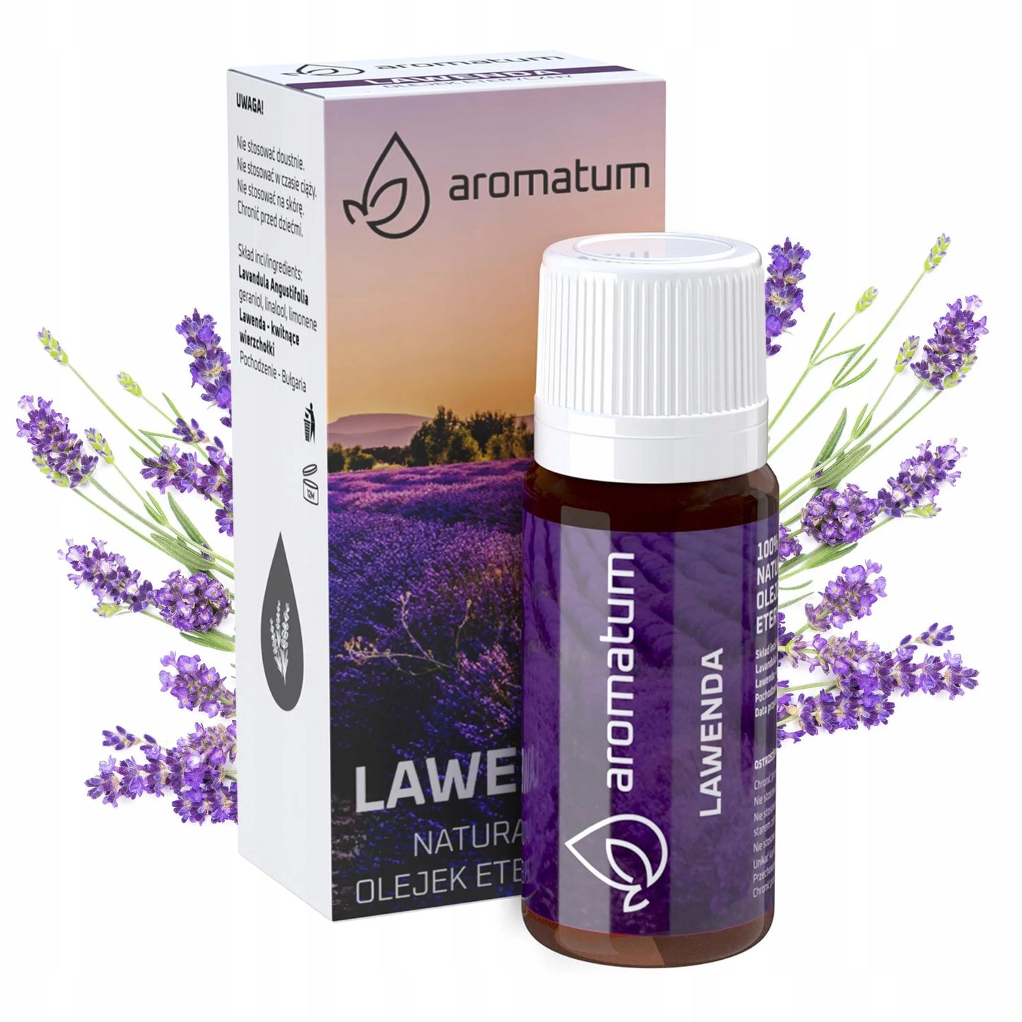 Oro drėkintuvas juodas + 6 eterinių aliejų rinkinys 12ml Aromatum