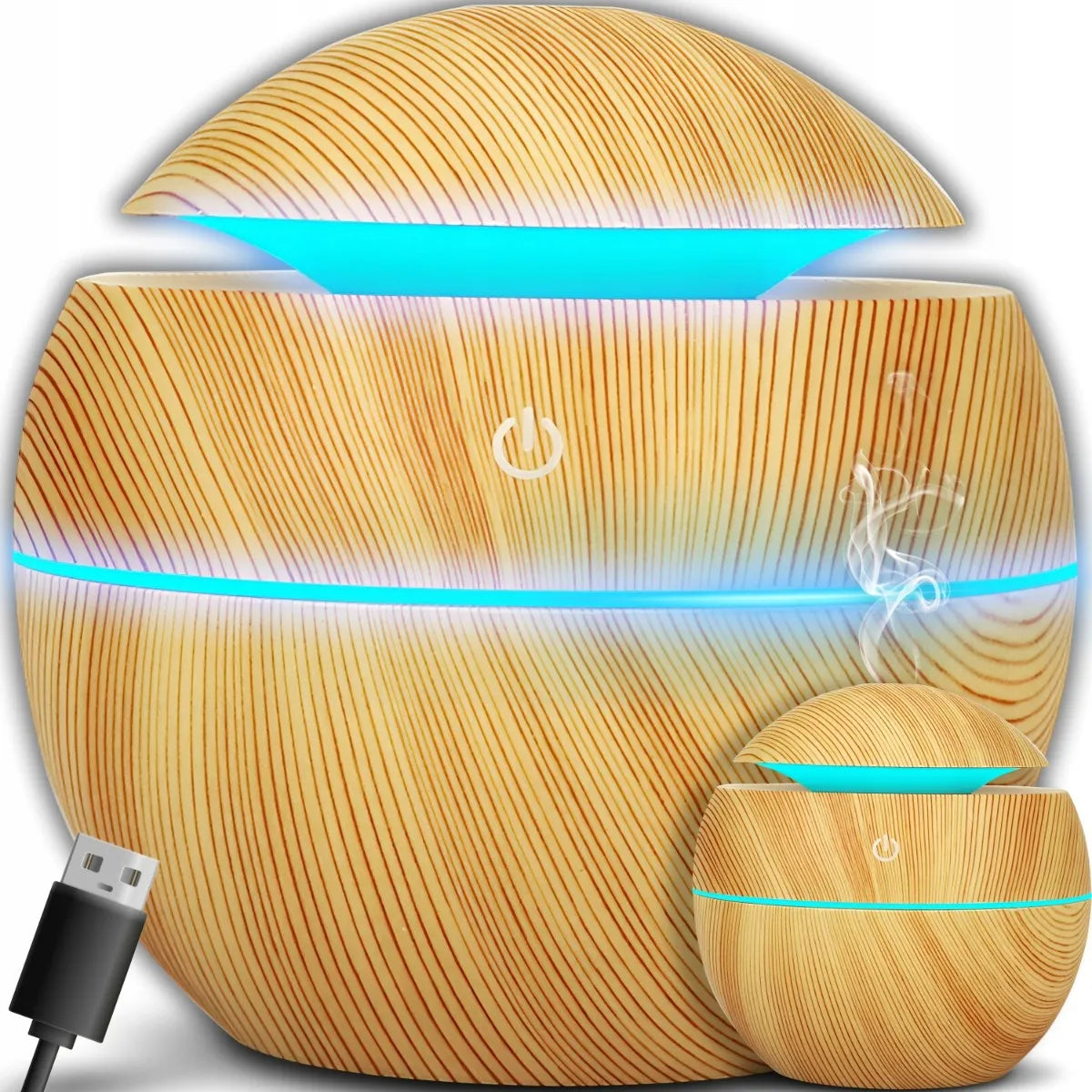 ORO DRĖKINTUVAS, KVAPŲ DIFUZORIUS AROMATERAPIJAI, ULTRAGARSINIS MINI USB RETOO E135