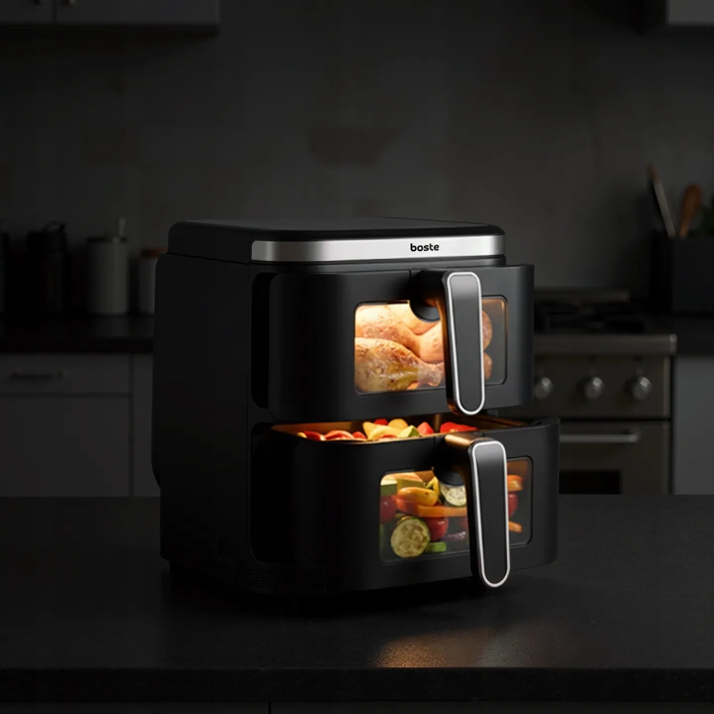 Oro Gruzdintuvė Air Fryer 11L 2800W su 10 Programų XXL