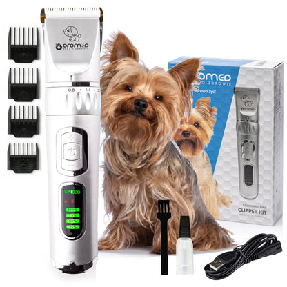 ORO-PET CLIPPER MAX Belaidė gyvūnų kirpimo mašinėlė šunims ir katėms
