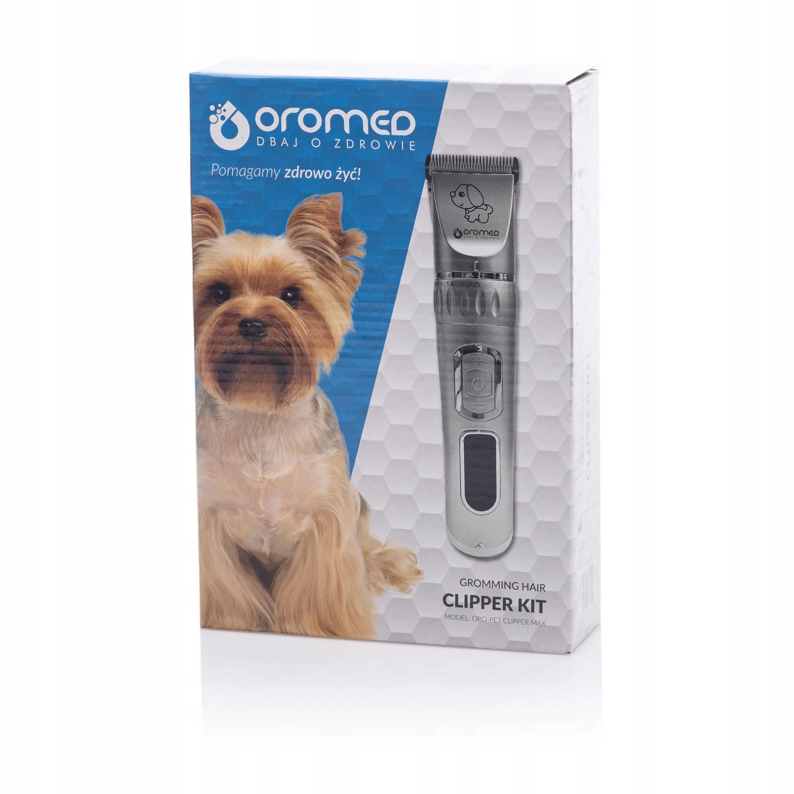 ORO-PET CLIPPER MAX Belaidė gyvūnų kirpimo mašinėlė šunims ir katėms