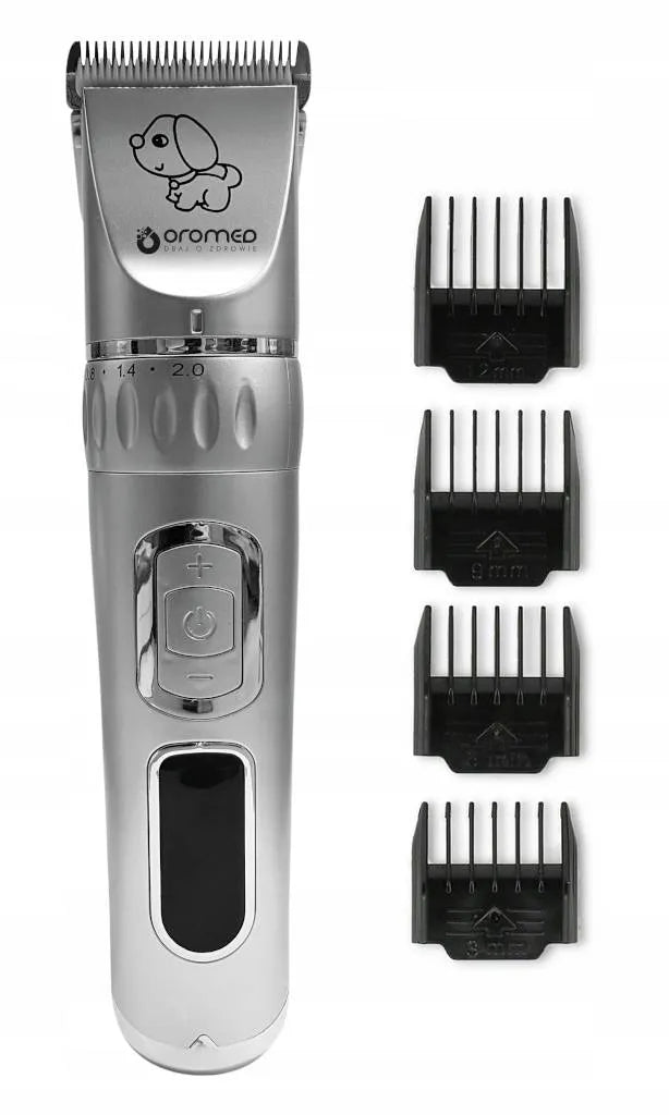 ORO-PET CLIPPER MAX Belaidė gyvūnų kirpimo mašinėlė šunims ir katėms