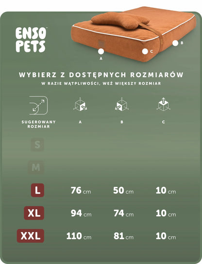Ortopedinė šuns guolvietė labradorui XL, neperšlampamas čiužinys