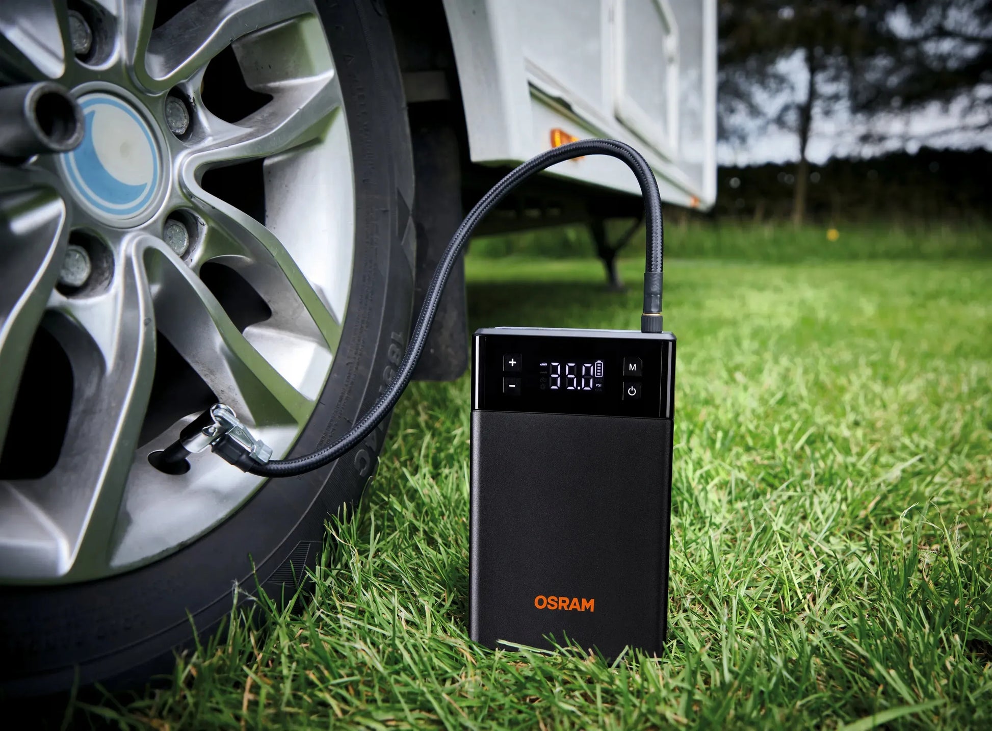 Osram automobilinis užvedimo įrenginys su kompresoriumi Jump Starter 1000TI 12V