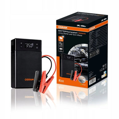 Osram automobilinis užvedimo įrenginys su kompresoriumi Jump Starter 1000TI 12V
