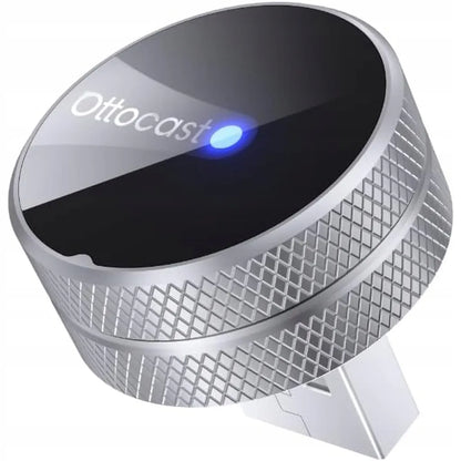 Ottocast Mini Slim Tube – belaidis CarPlay / Android Auto adapteris