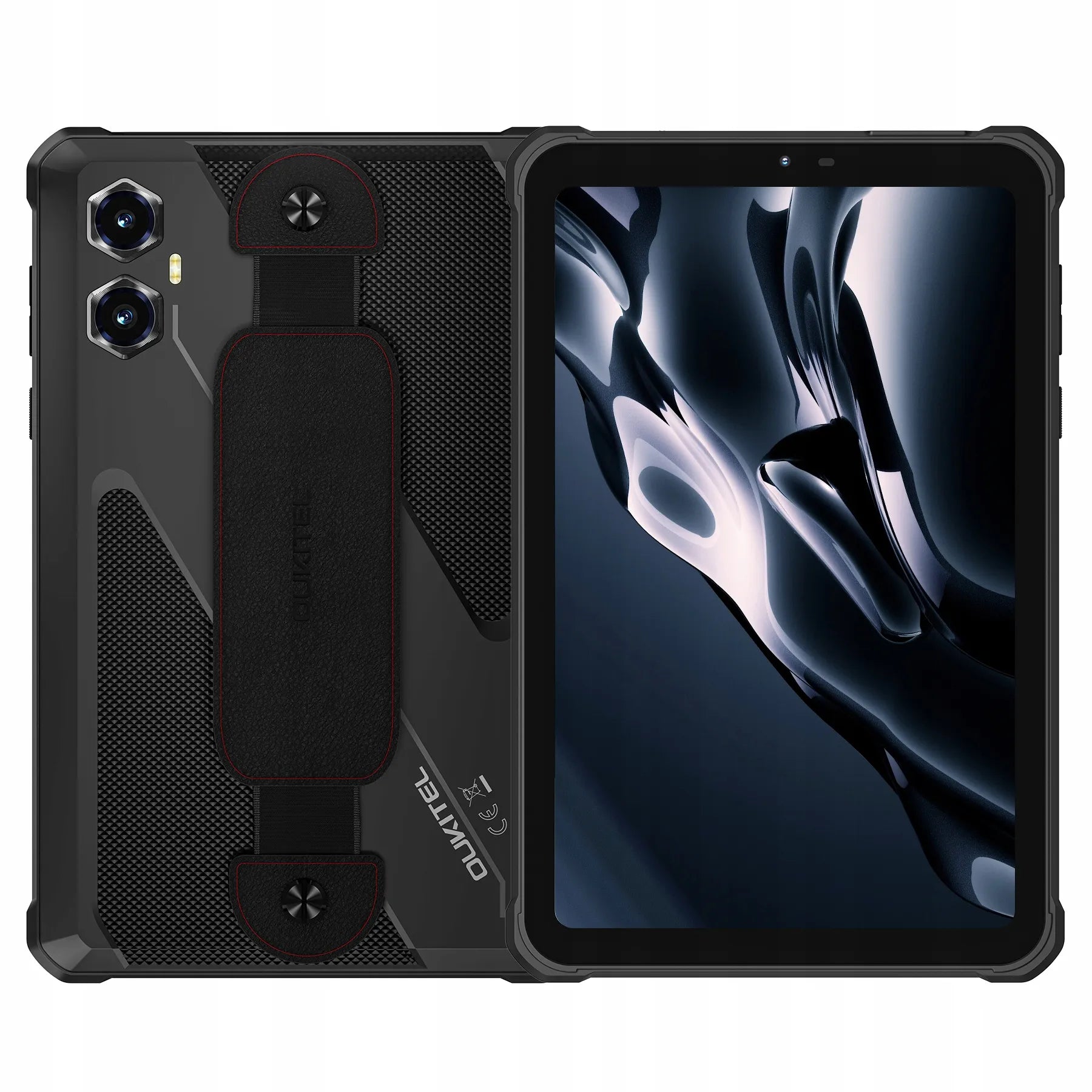 OUKITEL planšetinis kompiuteris RT3 Plus 4G 4/128GB 11000 mAh 8 colių atsparus smūgiams, juodas