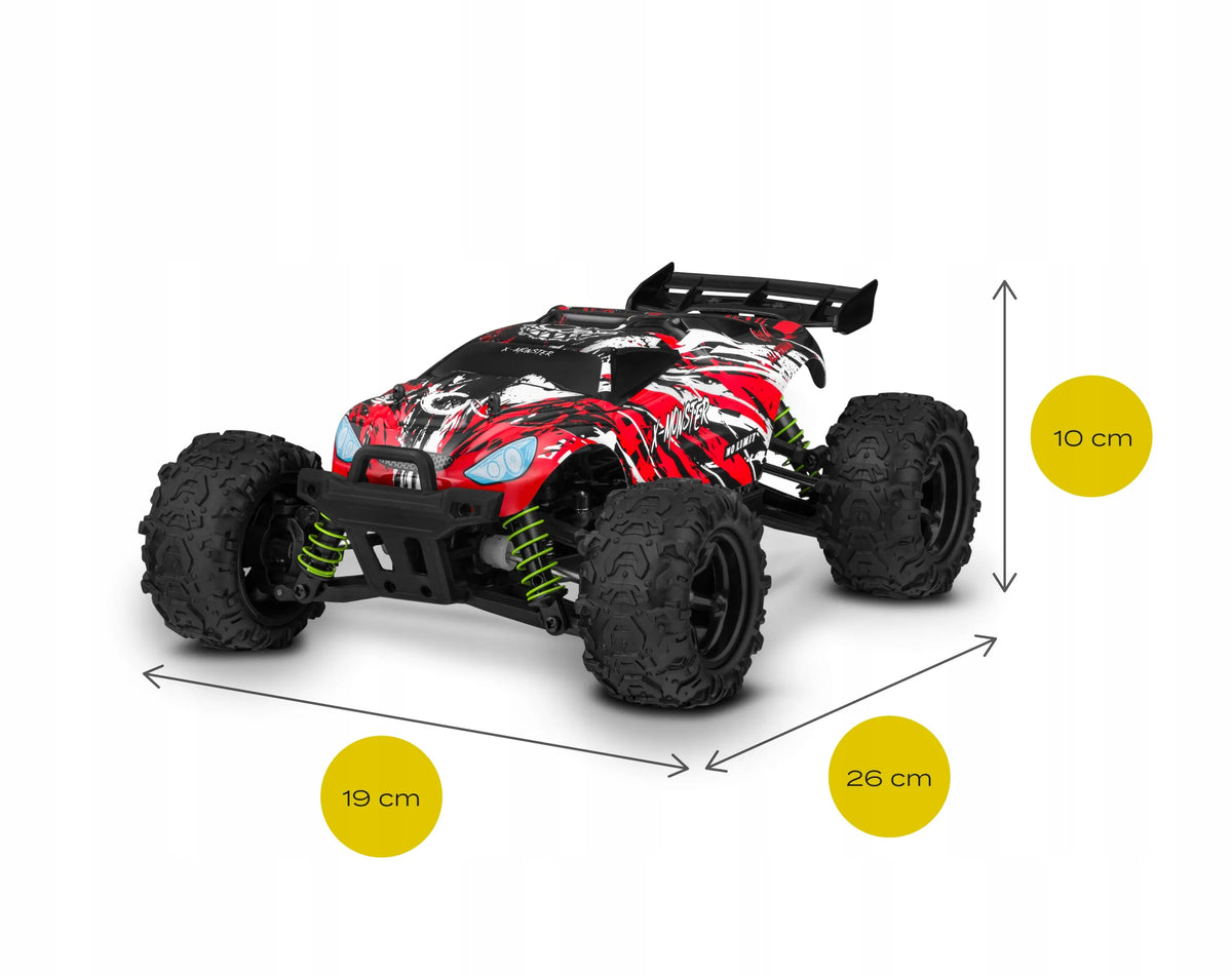 Overmax Monster 3.5 nuotoliniu būdu valdomas RC automobilis su dviem kėbulais