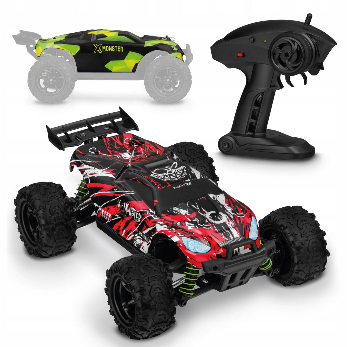 Overmax Monster 3.5 nuotoliniu būdu valdomas RC automobilis su dviem kėbulais