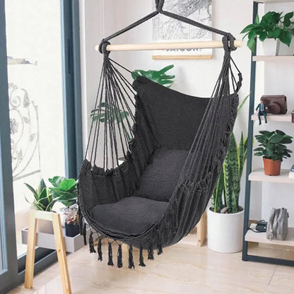 Pakabinamas fotelis braziliška kėdė sūpynės hamakas sodui terasai balkonui boho