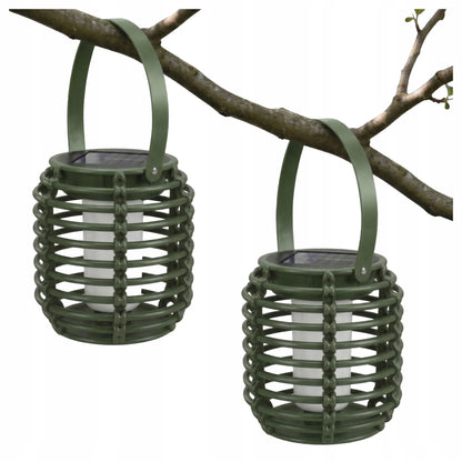 Pakabinamas LED saulės šviestuvas-žibintas „Retro“ stiliaus, IP44
