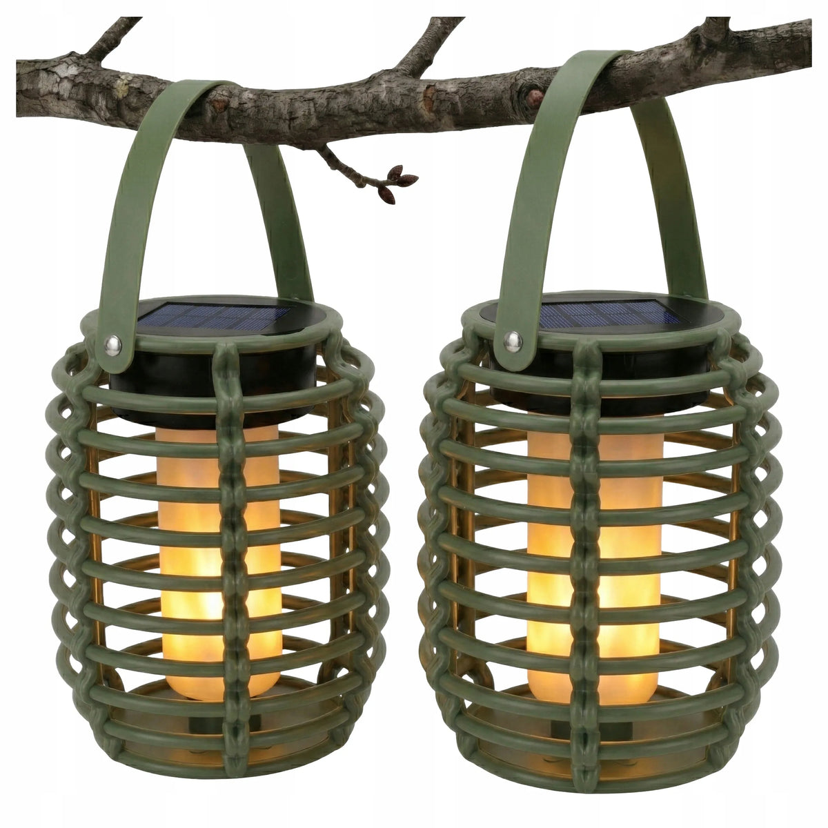Pakabinamas LED saulės šviestuvas-žibintas „Retro“ stiliaus, IP44