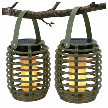 Pakabinamas LED saulės šviestuvas-žibintas „Retro“ stiliaus, IP44