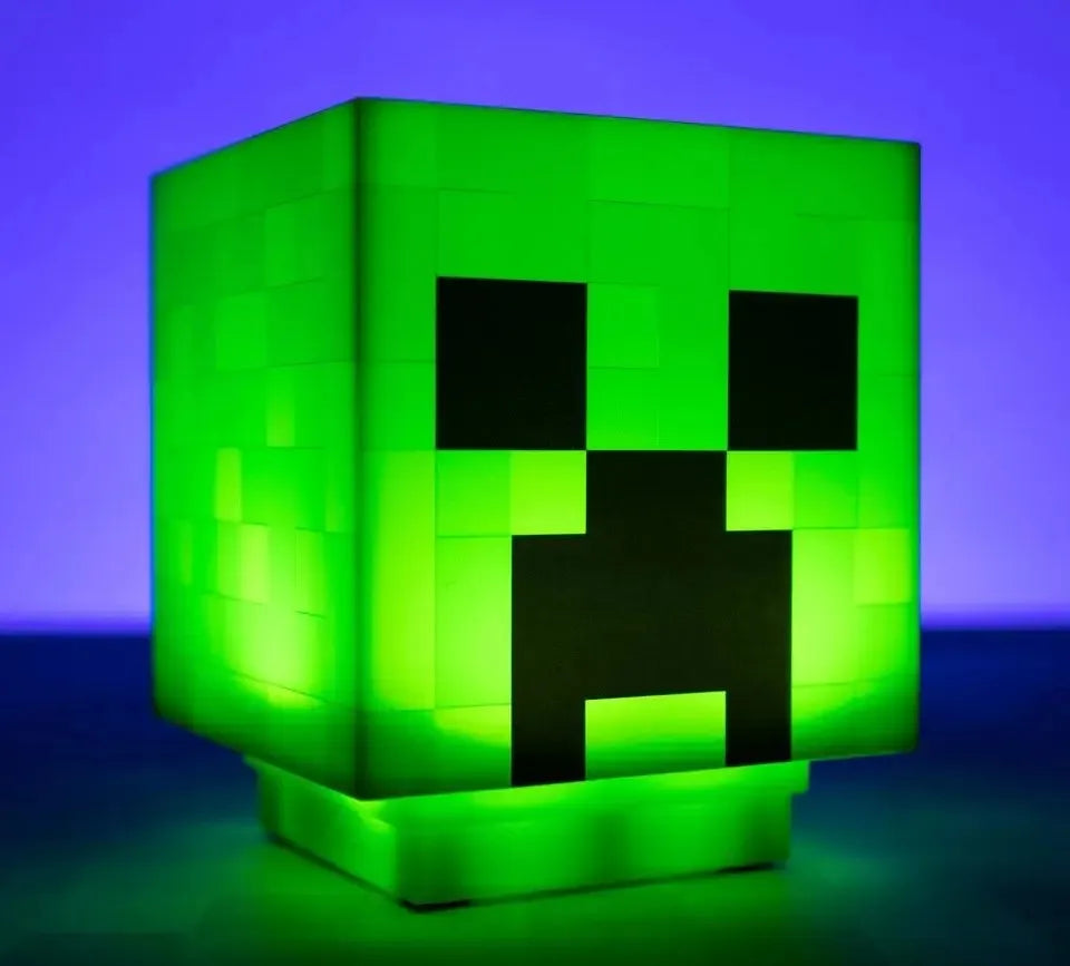 Paladone Minecraft Creeper stalinė lempa PP6595MCF žalia