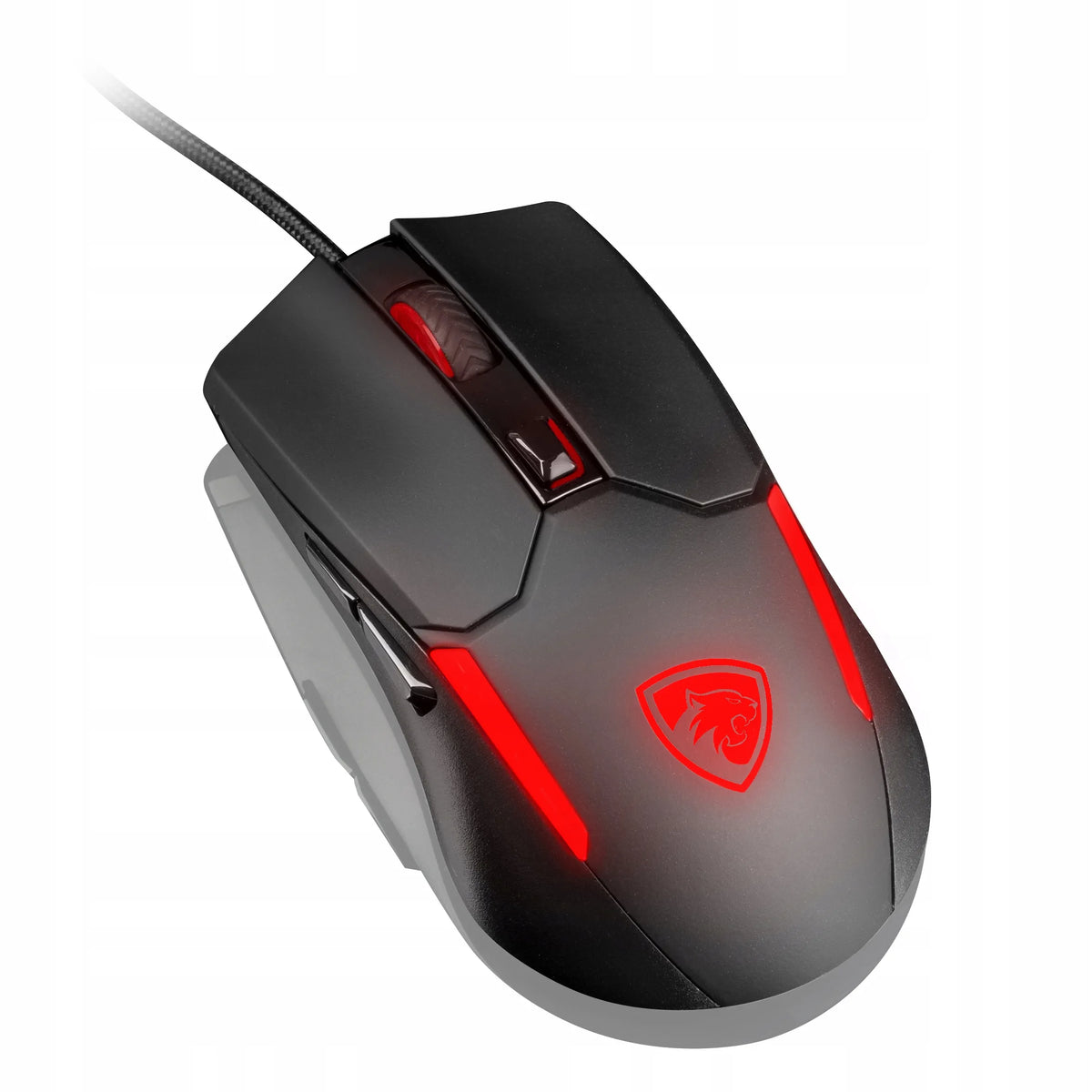 „Pantherise VENOM II“ žaidimų pelė su RGB apšvietimu, skirta „Minecraft“, iki 12 800 DPI, 20 mln. paspaudimų