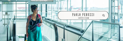 Paolo Peruzzi daugiafunkcė kelioninė kuprinė į lėktuvą su gėlių raštu