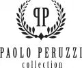 Paolo Peruzzi moteriška odinė vintažinio stiliaus juoda piniginė su gėlėmis