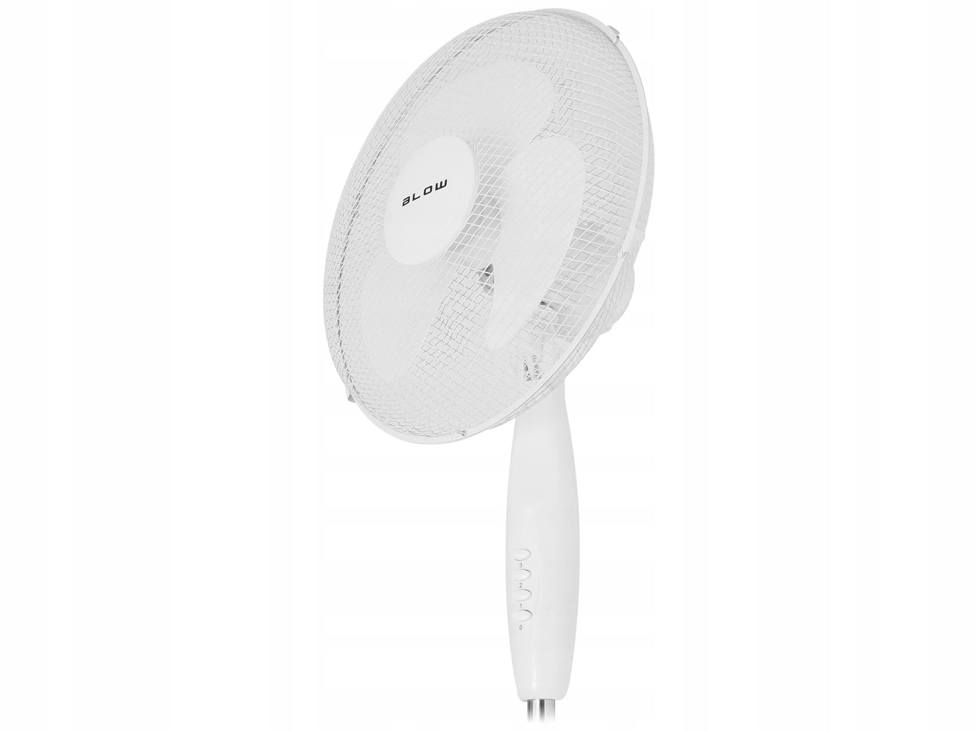 Pastatomas ventiliatorius BLOW 55W 40cm, tylus ir galingas su osciliacija