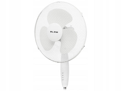 Pastatomas ventiliatorius BLOW 55W 40cm, tylus ir galingas su osciliacija