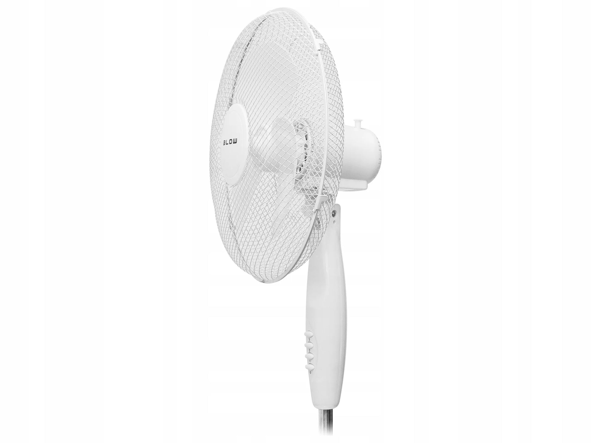 Pastatomas ventiliatorius BLOW 55W 40cm, tylus ir galingas su osciliacija