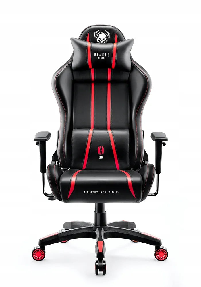 Pasukamas žaidimų krėslas DIABLO CHAIRS X-ONE 2.0 Normal, juodai raudonas