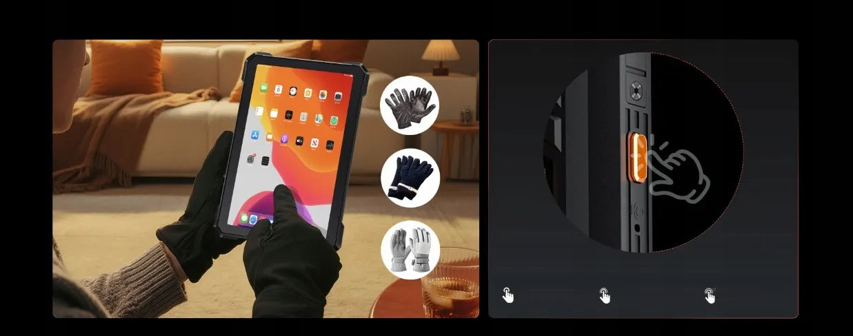 Patvarus sustiprintas planšetinis kompiuteris Cubot KingKong Tab S 10,1" Dual SIM GPS