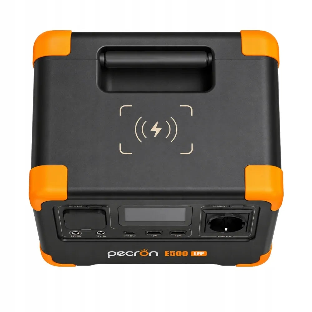 PECRON E500LFP | 600W 576Wh | Mobilioji energijos stotelė