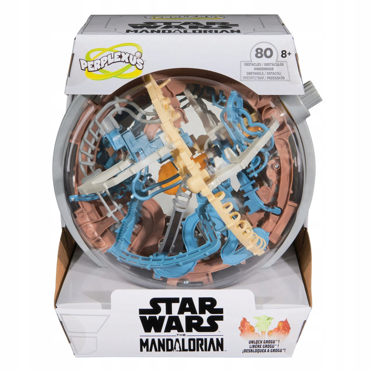 „Perplexus Star Wars“ 3D labirinto kamuolys „Mandalorian“, nuo 8 metų