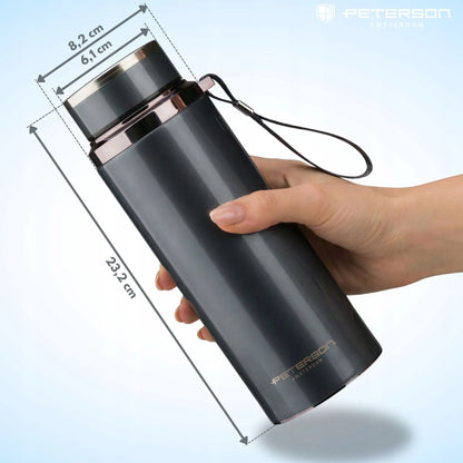 Peterson 750 ml sandarus termosas kavai ir arbatai be BPA