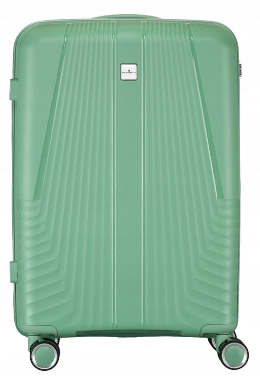 Peterson kietas rankinis lagaminas ABS PTN PP-09-W-S-1488 G 40 l