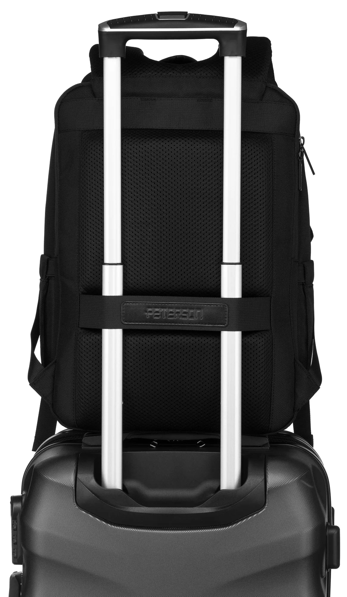 Peterson miesto kuprinė PTN-63106-6388 BLACK, juoda