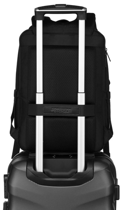 Peterson miesto kuprinė PTN-63106-6388 BLACK, juoda