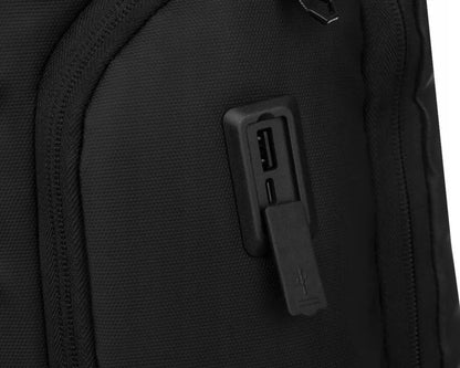 Peterson PTN 2305 juoda kuprinė nešiojamajam kompiuteriui