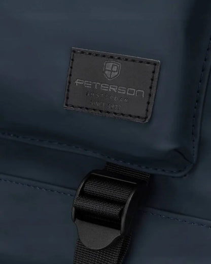Peterson PTN NAIROBI tamsiai mėlyna „roll-top“ kuprinė