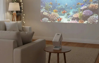 „Philips“ mini projektorius N-140, 720p, baltas
