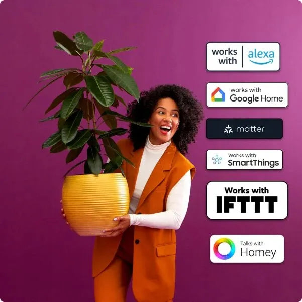 PHILIPS SMART Squire LED stalinė ir naktinė lempa, RGB, Wi-Fi, valdoma „WiZ“ programėle