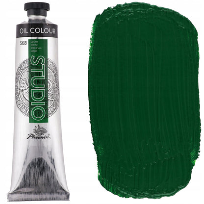 „Phoenix STUDIO“ aliejinių dažų rinkinys, 6 aliumininės tūbelės po 120 ml
