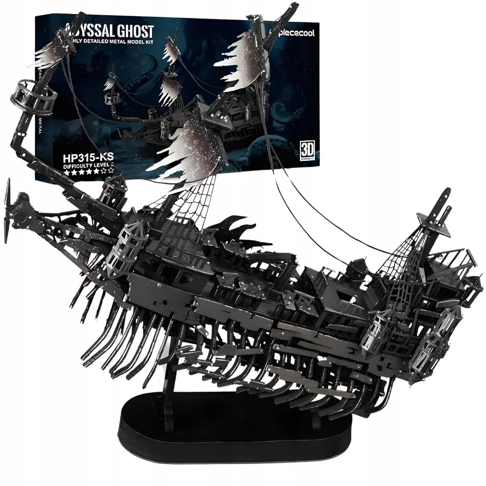 Piececool 3D metalinis modelis povandeninis laivas Dvasia (Ghost) dovana