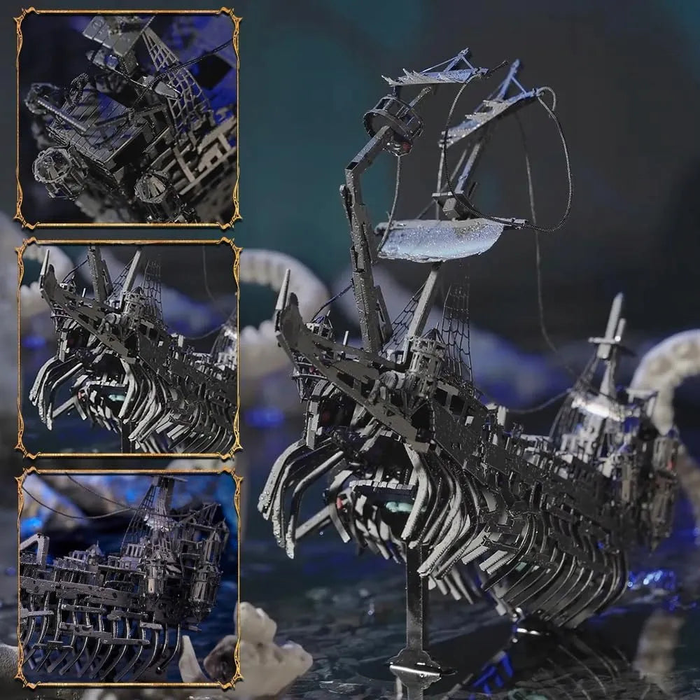 Piececool 3D metalinis modelis povandeninis laivas Dvasia (Ghost) dovana