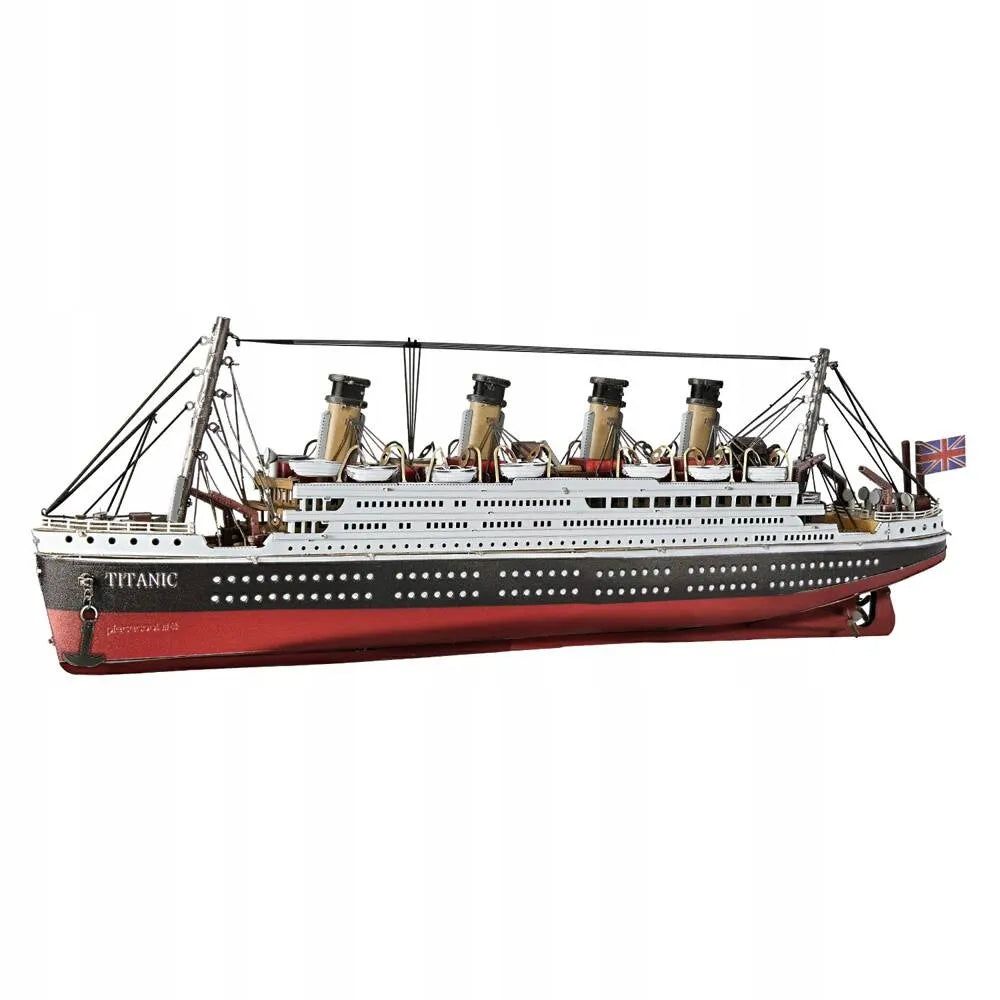 Piececool metalinė 3D dėlionė „Titanic“ – laivo modelis, 226 detalės
