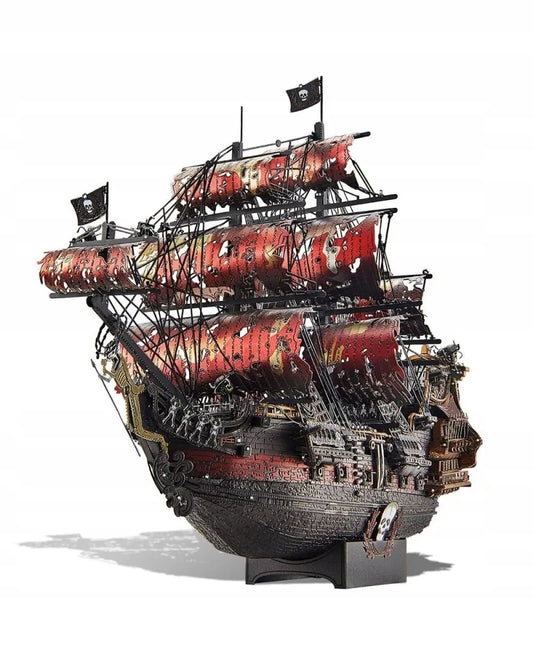 Piececool metalinis 3D modelis Karalienės Anos kerštas laivas, 439 detalės