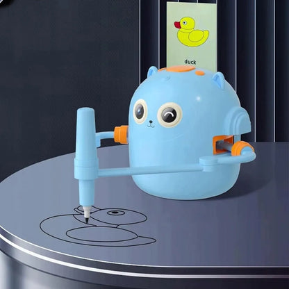 Piešimo robotas vaikams, lavinantis rankų miklumą, su balso sąveika