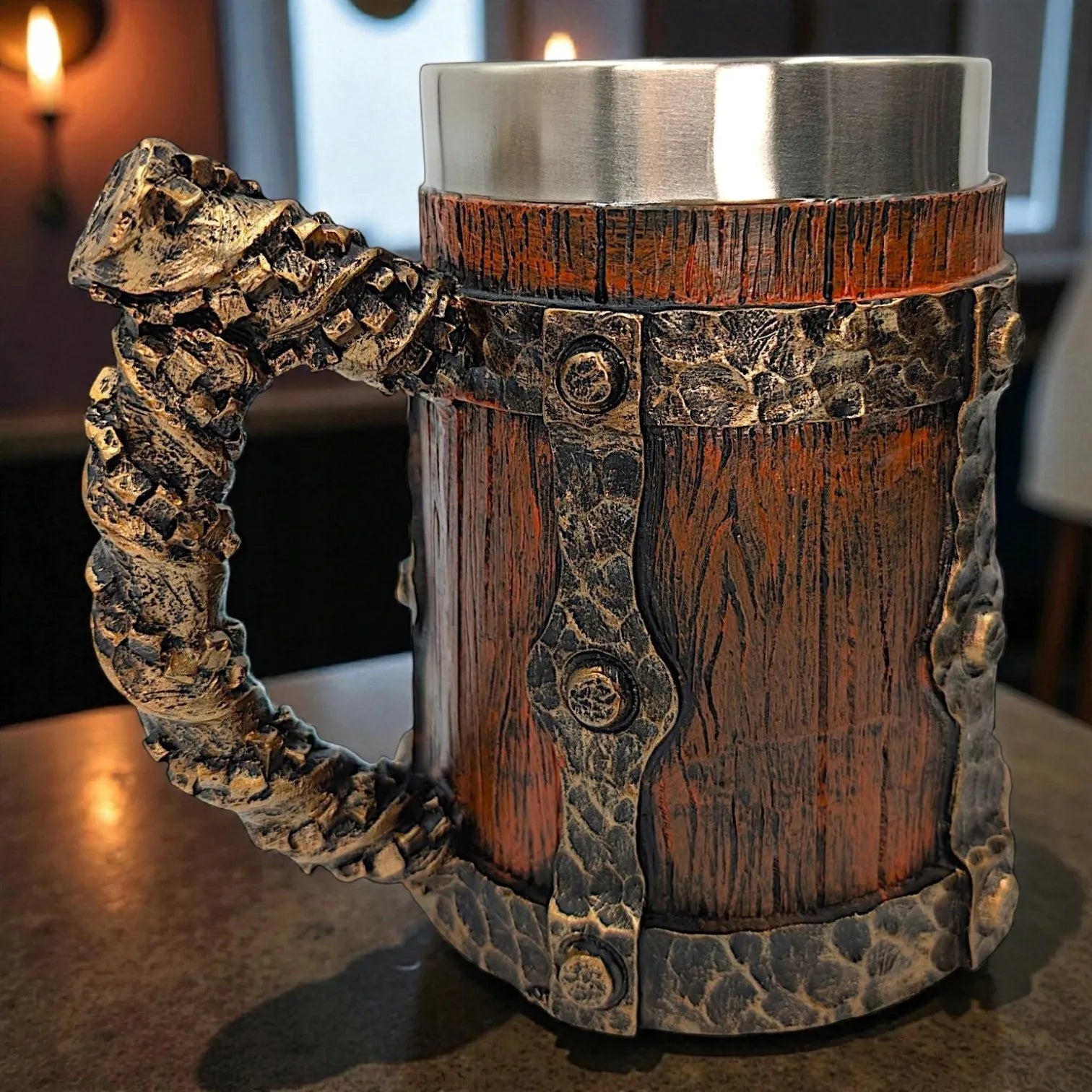 PIXUSO alaus bokalas 500 ml – originali dovana vyrui, tėčiui