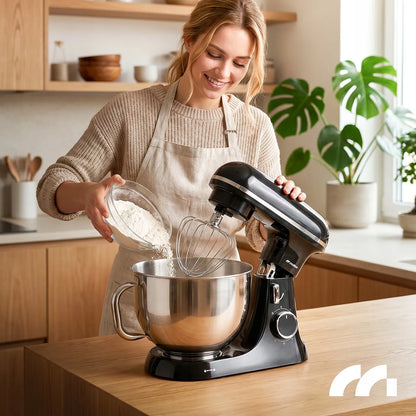 Planetarinis virtuvės kombainas MaltecChef4000W-BL 2000W, 7L dubuo