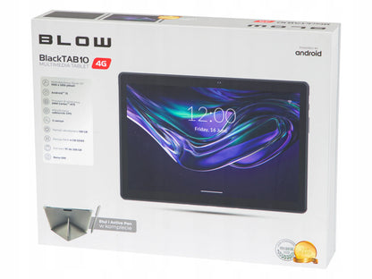 Planšetinis kompiuteris BLOW BlackTAB10 10" LTE 4/128GB 8000 mAh WiFi GPS SIM juodas