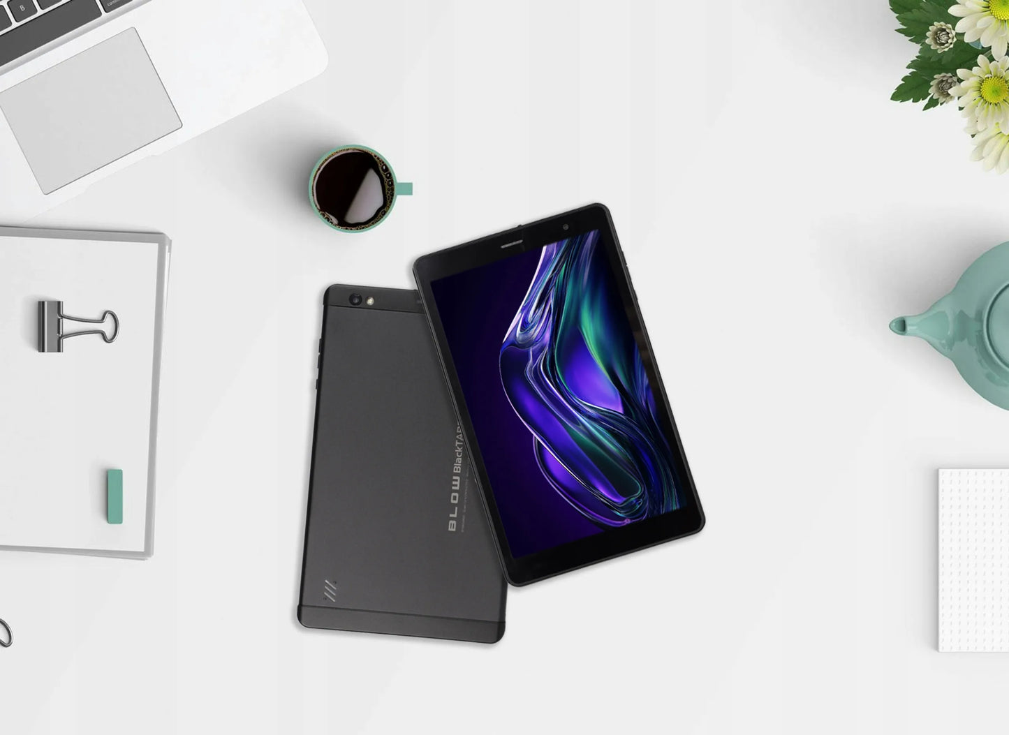 Planšetinis kompiuteris BLOW BlackTAB8 8" LTE 3/32GB 4000mAh Wi-Fi GPS SIM juodas