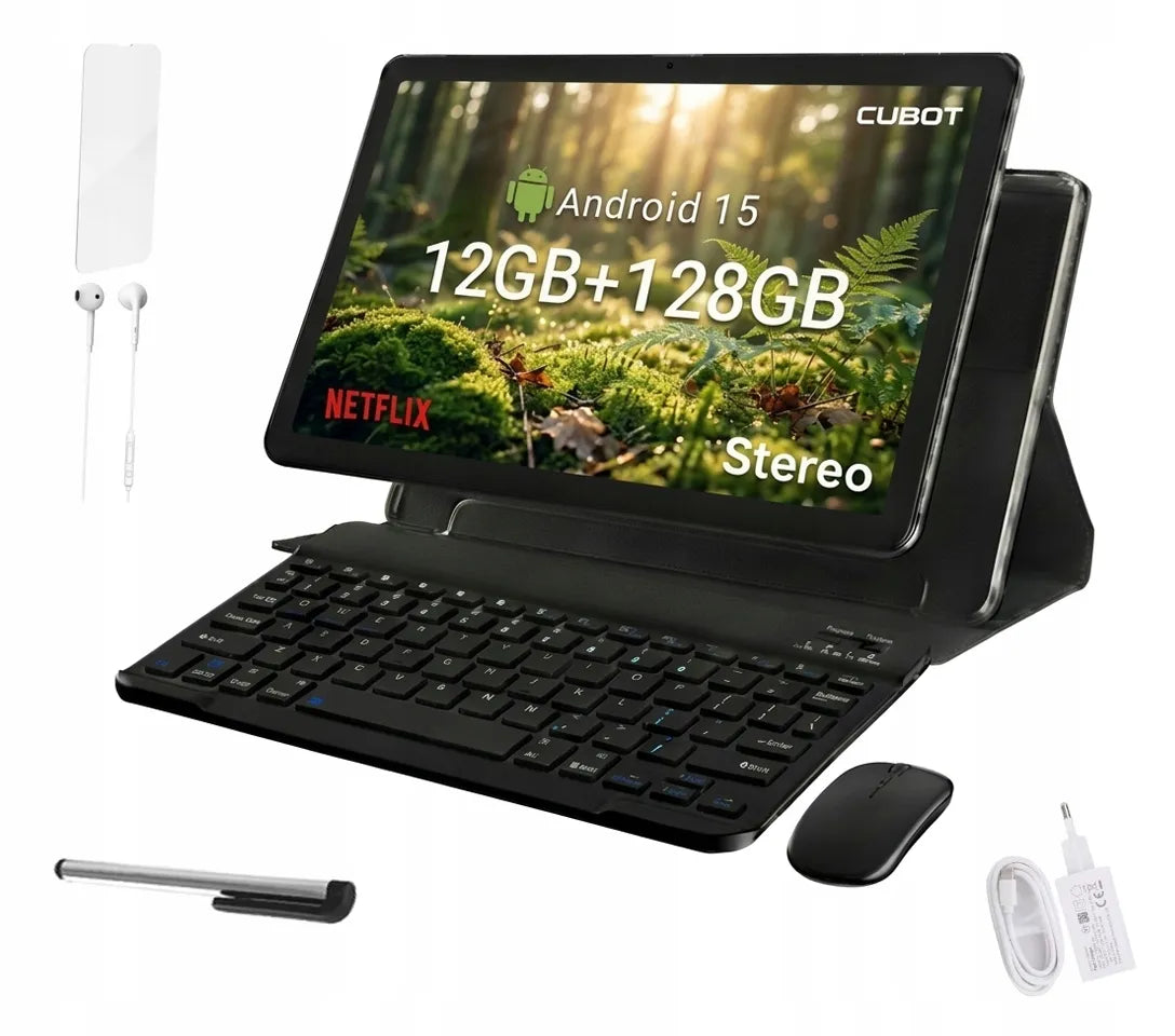 Planšetinis kompiuteris CUBOT TAB 65 10.1" su klaviatūros ir pelės rinkiniu