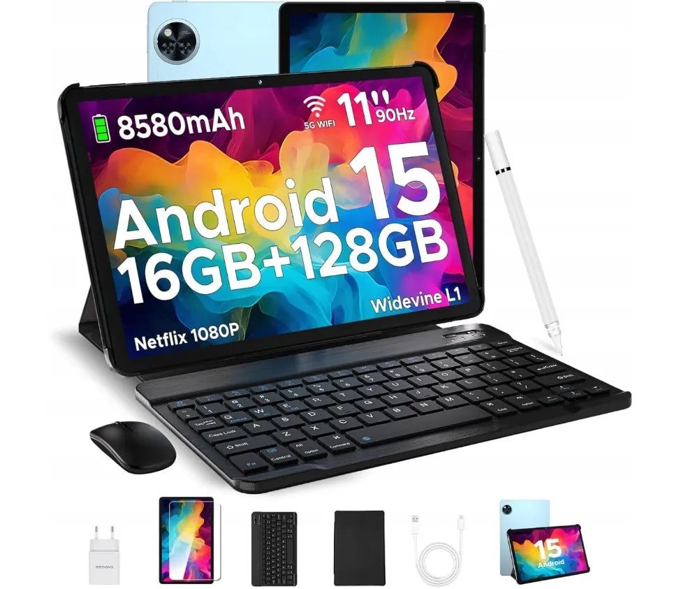 Planšetinis kompiuteris DOOGEE U11 VIP Edition 11" 4+12/128GB mėlynas + KLAVIATŪRA + STILIUS